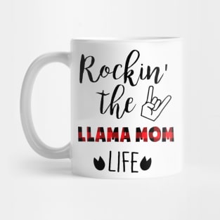 Rockin' The Llama Mom Life Mug